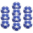 thumbnail image 1 of WASHWEPE Foosball Table Parts Replaceable Foosball Balls Blue Plastic 10Pcs 1.26In, 1 of 8