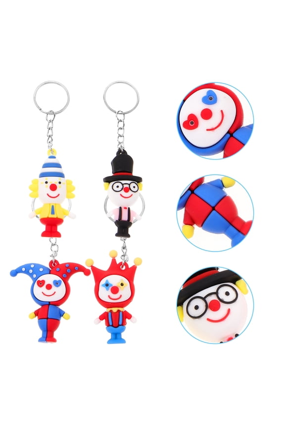 12Pcs Random Color Alloy Keychain Accessories for Everyday Use