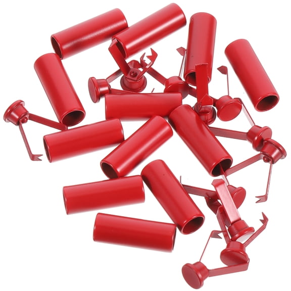 WASHWEPE 12Pcs Square Zinc Alloy Cord Fastener for DIY Projects and Reusable