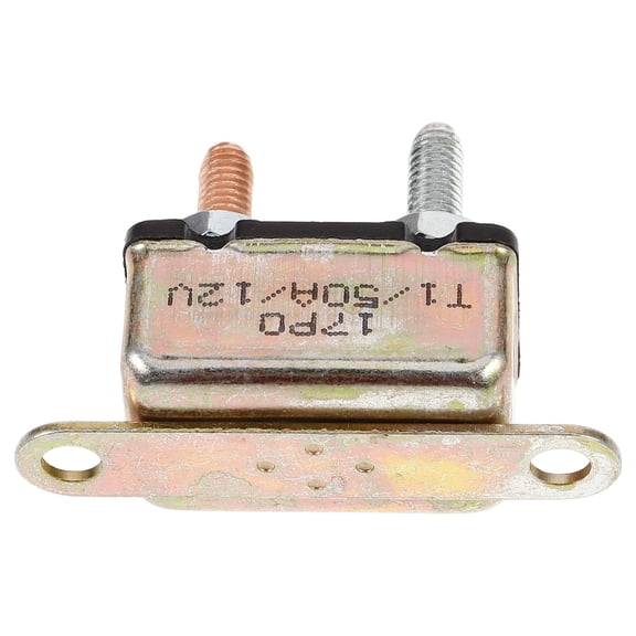 WASHWEPE 1Pack Copper Zinc Alloy Auto Reset Circuit Breaker for Vehicle Owners and Maintenance
