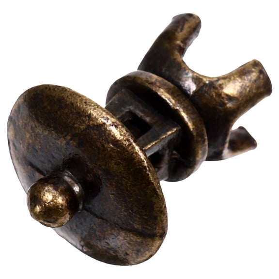 WASHWEPE Oriental Decor Aquarium Ornament Copper Alloy 1Set 0.8x0.6x0.6in