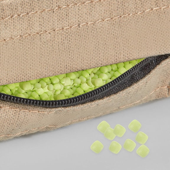 WASHWEPE 1Pack Light Green Foam Beads Bean Bag Filler for DIY Cushion Lounger Refill and Chair Comfort