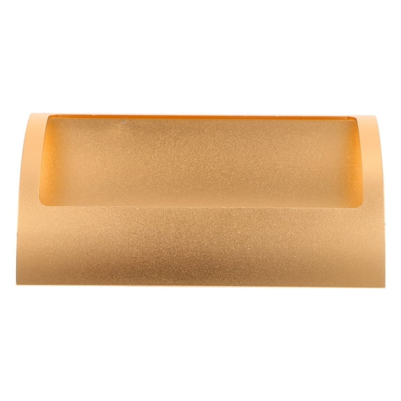 WASHWEPE Card Display Holder Golden Metal 1Pcs 4.1x1.8in
