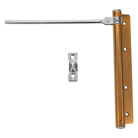 WASHWEPE 1Pack Rectangular Door Closer for Office Use with Buffered Closing and Automatic Door Closure