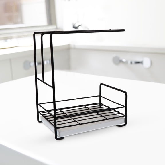WASHWEPE 1Pack Stainless Steel Storage Stand For Kitchen Countertop Multifunctional Pot Holder Design