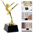 thumbnail image 1 of WASHWEPE 1Pack Trophy Golden Plastic Trophy for Home Decor 7.47x4.32x2.75in, 1 of 8