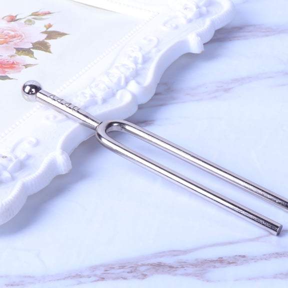WASHWEPE 1Pack Tuning Fork for Science Lovers Clear Tone and Accurate Tuning 12.5X2cm