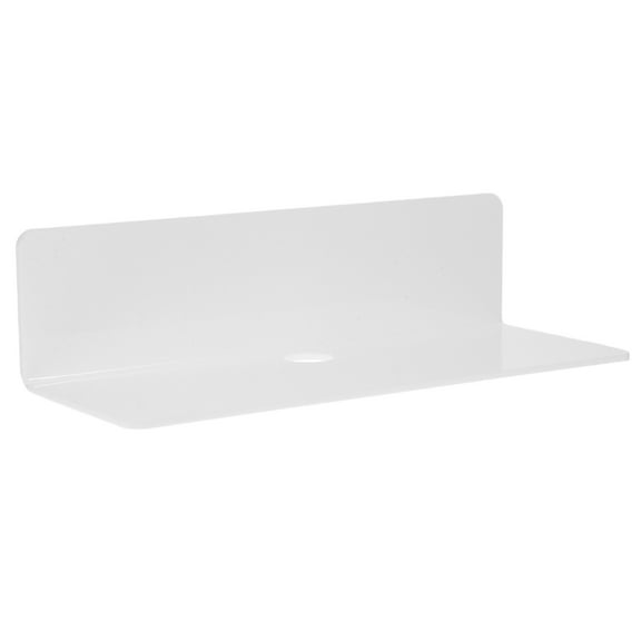 WASHWEPE 1Pack Wall Mounted Cell Phone Charging Station Floating Shelf For Home Items