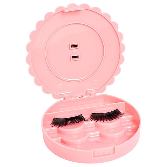 WASHWEPE False Lash Storage Eyelash Storage Box Plastic Portable Women Daily Use 1Pack