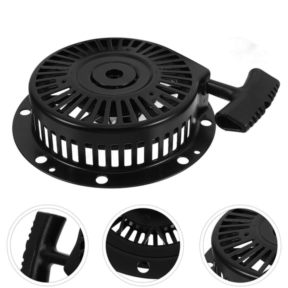 WASHWEPE 1Pcs Black Pull Startup Component for Starter Pull 7.00X7.00X1.57in