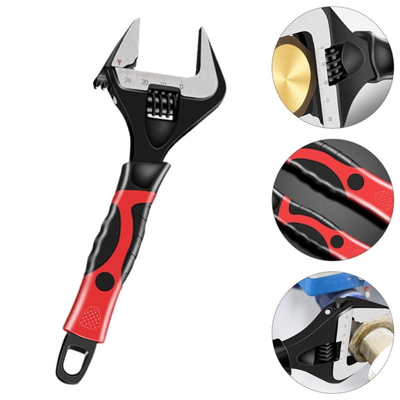 WASHWEPE 1Pcs High Precision Metal Hand Wrench for Sanitary Ware Installation and Maintenance Plumbing Tool