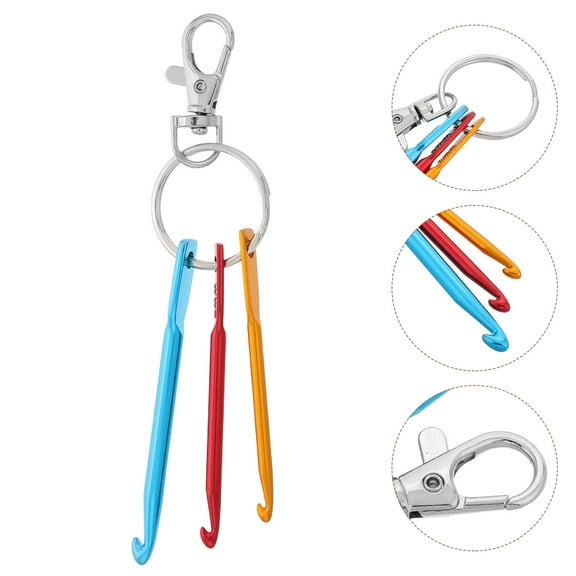 WASHWEPE 1Pcs Knitting Needles Single-head Knitting Mini Crochet Hook For Beginners