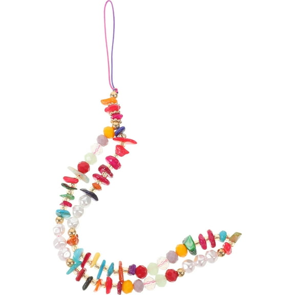 WASHWEPE Phone Charms Cute Phone Charm Natural Stone 1Pack 7.86X0.20X0.20in