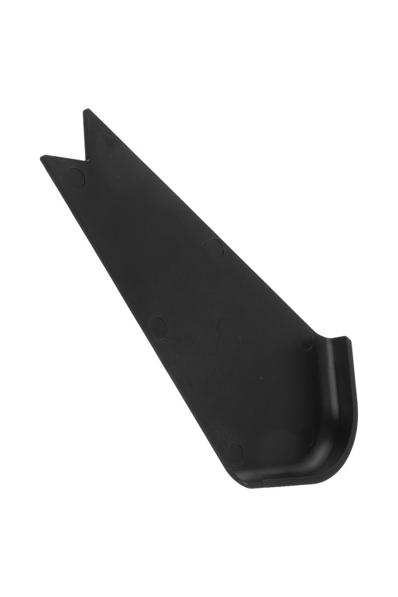 1Pcs Rv Trim End Caps Black Abs Corner Cap For Rv Slide Out Protecting 16.50X8.00X1.50Cm