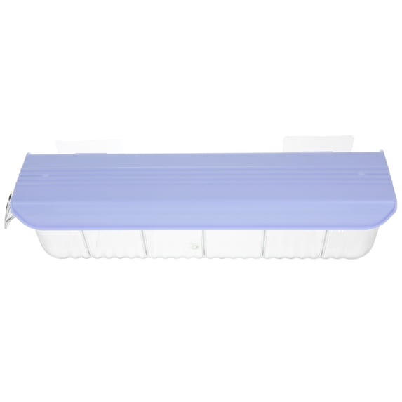 WASHWEPE 1Pcs Sock Storage Wall-mounted Sock Storage Organizer Blue Rectangular For Home Organization