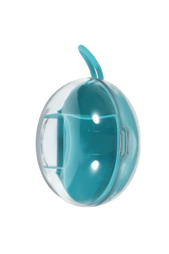 1Pcs Travel Jewelry Case With Earrings Storage And Rings Organizer In Sky-Blue Color