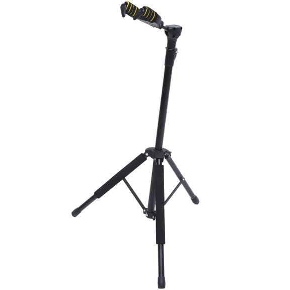 WASHWEPE 1Pcs Violin Folding Stand Plastic Tripod for Musicians with Space Saving Design in Black
