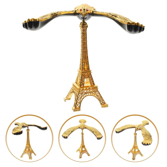WASHWEPE 1Set Balance Eagle Model Tabletop Decor Modern Minimalist Artistic Sense 4.7X3.9X0.8In