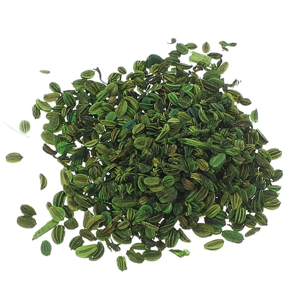 WASHWEPE 1Set Diy Micro Landscape Leaves Resin Green for Indoor Decor and Office Ornament Miniature Model