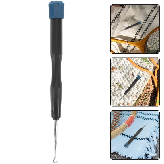 WASHWEPE Ergonomic Racket Stringing Awl Tool 1 Piece 12.5x1.3x1.3cm for Tennis and Badminton Stringing and Training