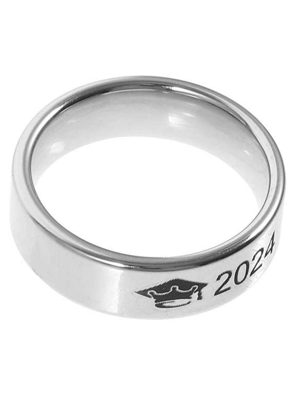 1Set Formal Casual Graduation Elements Rings Symbolizing Academic Achievements 11.8*7.9*3.9in