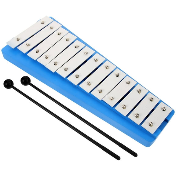WASHWEPE 1Set Kids Instrument White Xylophone For Toddlers And Beginners In Home And Classroom