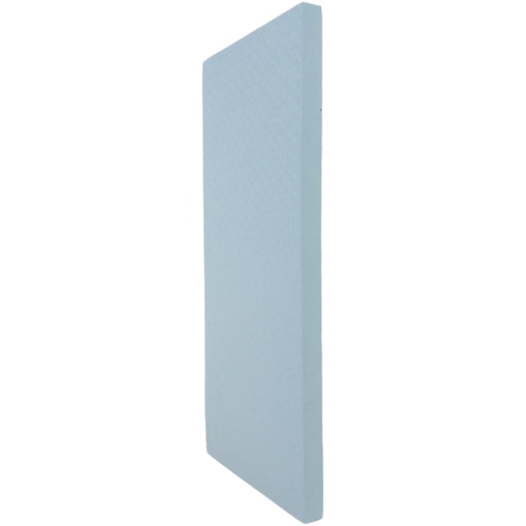WASHWEPE Padded Yoga Mat Sky Blue for Stability Support and Enhanced Cushioning