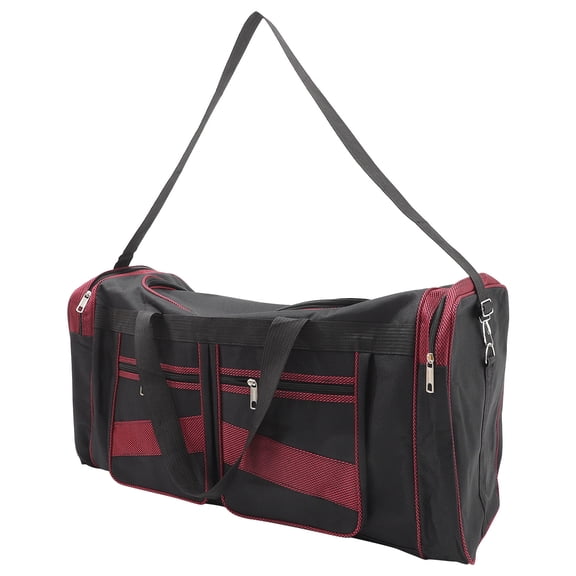 WASHWEPE 1Set Travel Pouch Daypack Waterproof Large Capacity Hand Carry Luggage for Shopping Training 26.0x36.0x65.0in