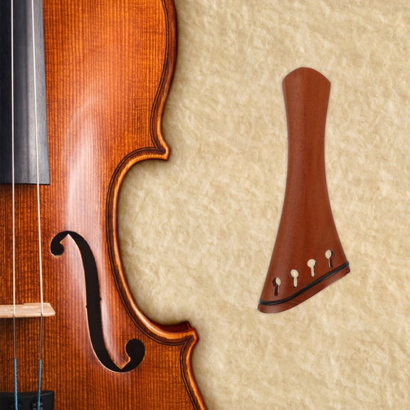WASHWEPE 1Set Violin Tuning Pegs Endpin Set Jujube Wood Material Improves Musical Expression 11.8X2.0X0.4In