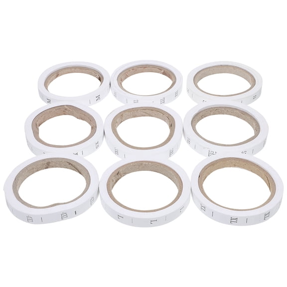 WASHWEPE 1set Clothes Label Sew Tags For Apparel To Garment Identification Washable For Retail And Diy Projects 8rolls