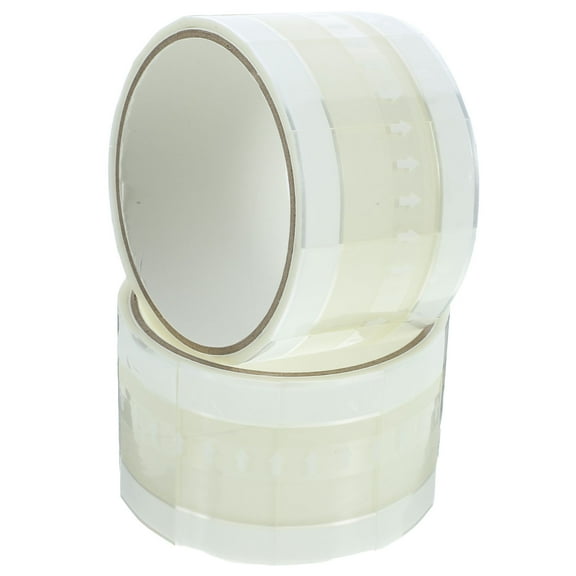 WASHWEPE 2 Rolls Self-Adhesive Label Sealing Sticker for Beverage Cups 11.8x7.9x0.04in