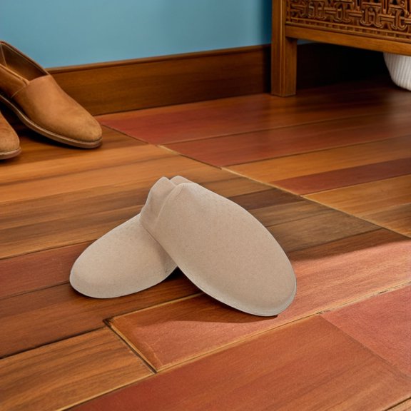 WASHWEPE 20Pairs Brown Shoe Insert for Deformation Prevention and Easy Storage Use