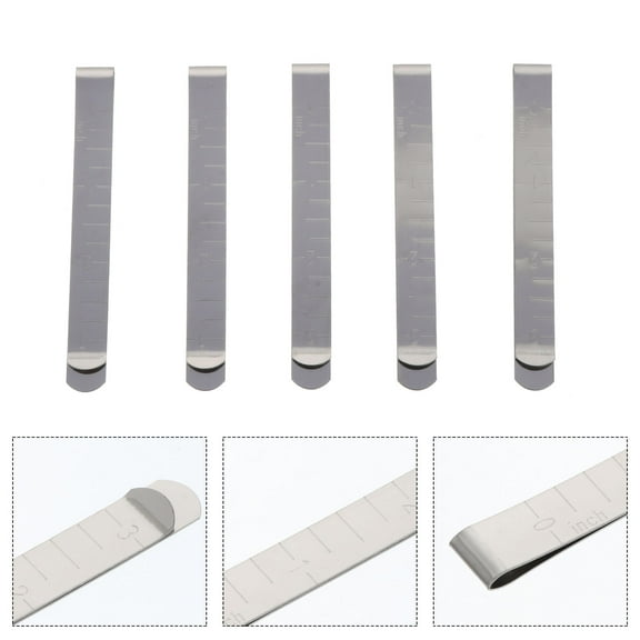 WASHWEPE 20Pcs Plated Silver Hemming Quilting Clips Stainless Steel Sewing Clips with Waterproof and Corrosion Resistant