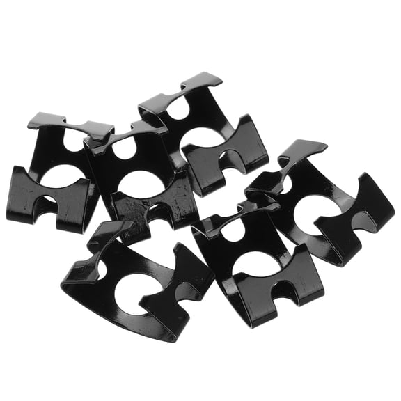 WASHWEPE 20Pcs Metal Brake Line Clips for Gear Line Clamping and Automotive Maintenance