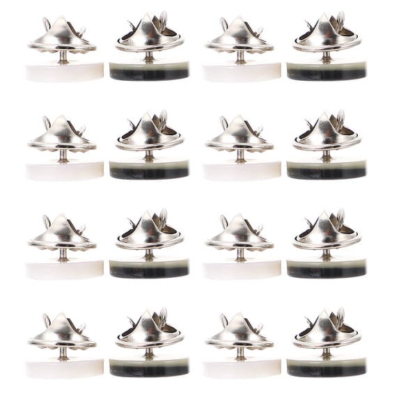 WASHWEPE Clothes Safety Buttons Assorted Color Plastic Stainless Steel Decorative Accessory