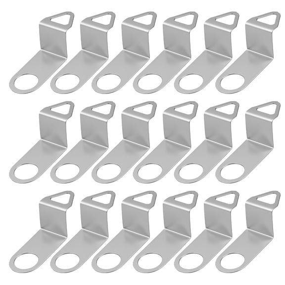 WASHWEPE 20Pcs Universal Metal Clock Hook Parts for Pendulum and Wall Clock Repair