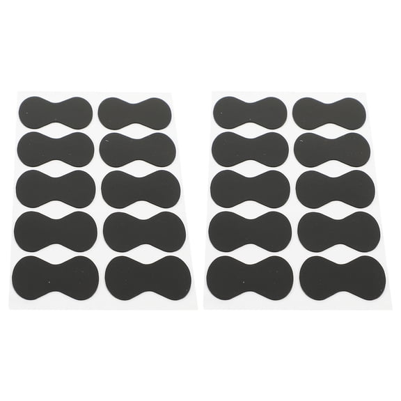 WASHWEPE 20Set Guitar Pick Grips EVA Anti-Slip Increases Friction for Guitarists Playing Guitar