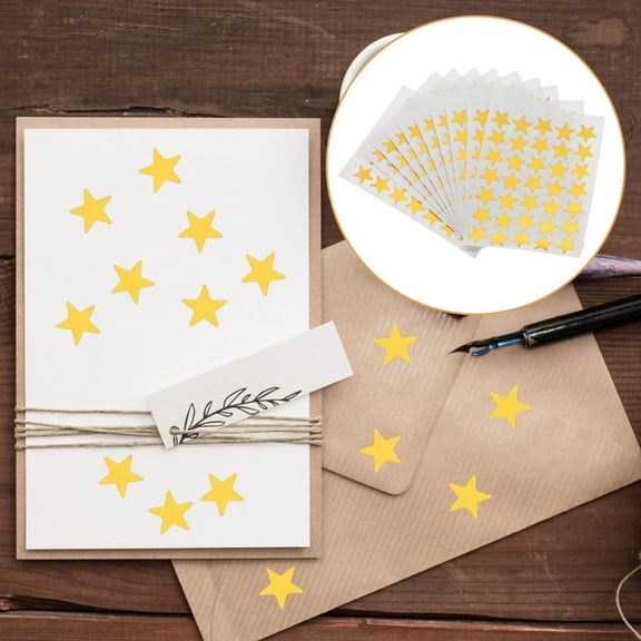 WASHWEPE 20Sheets Small Reward Stickers for Primary School Students Bulk