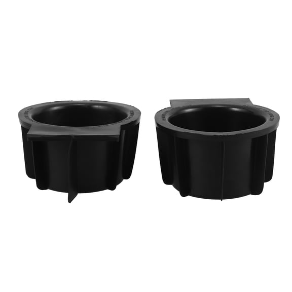 WASHWEPE 2Pcs Beverage Security Black Abs Car Console for Drivers