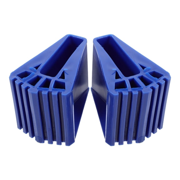 WASHWEPE 2Pcs Blue Ladder Feet Covers Stabilizer for Extension Ladder Use on Various Surfaces 3.62X2.67X2.36in
