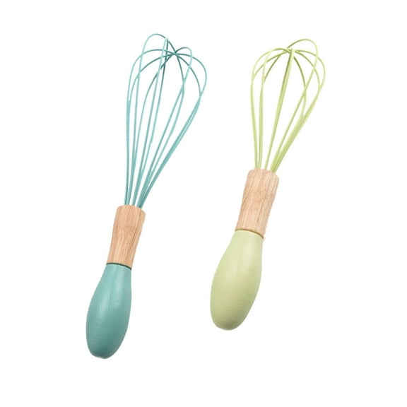 WASHWEPE 2Pcs Egg Balloon Whisk for Home Users 10-Inch 12-Inch