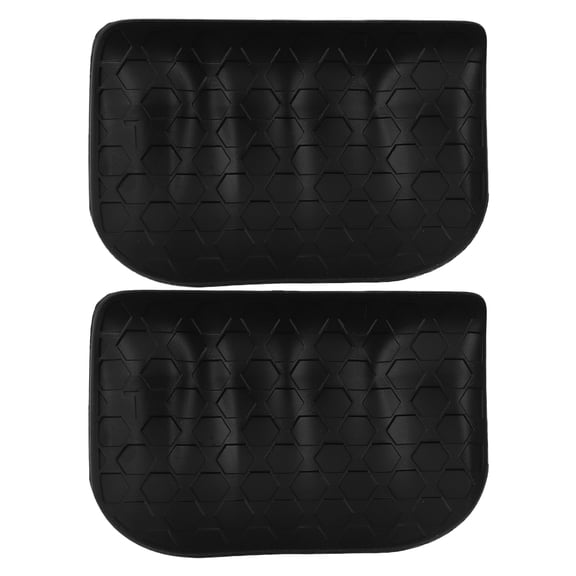 WASHWEPE Anti-Slip Workout Grips Black Silicone for Weightlifting and Comfort 2Pcs