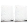 thumbnail image 1 of WASHWEPE Reusable Emergency Blanket Warm Blanket Silver Film 2Pack for Foldable Use, 1 of 8