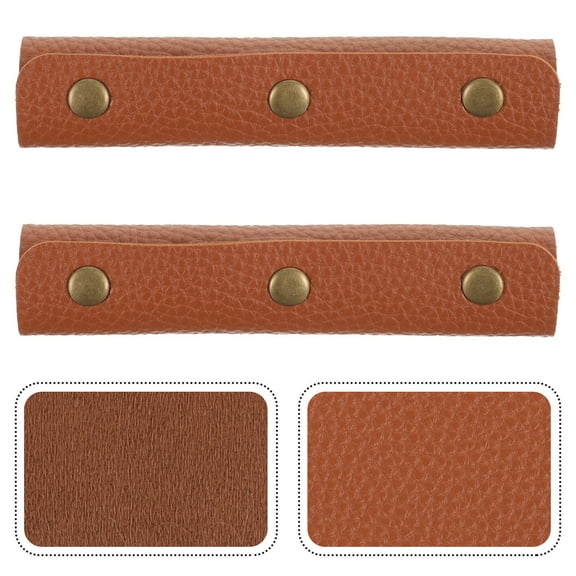 WASHWEPE 2Pcs Tote Bag Straps with Black for Luggage and Bags and