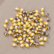 WASHWEPE 300pcs Wooden Bee Buttons for Sewing Clothing Accessories DIY Craft