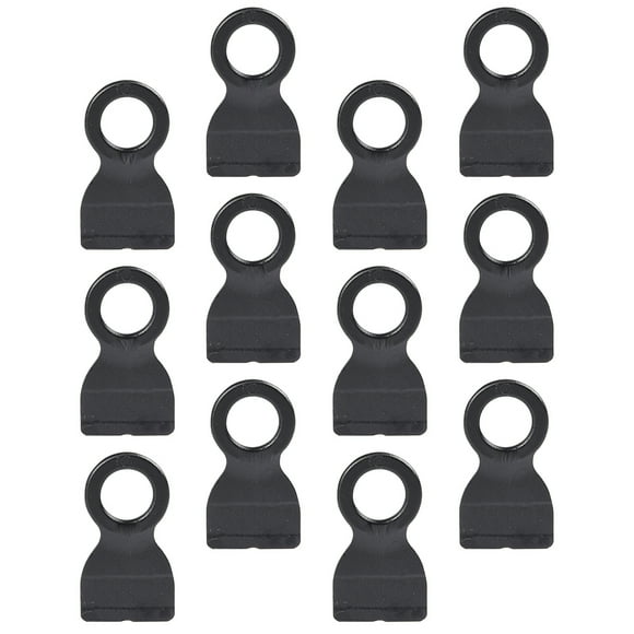 WASHWEPE 30Pcs Tent Fixing Buckles for Parachute Use 1.6x0.9x0.1in
