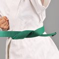 thumbnail image 1 of WASHWEPE Martial Arts Events Taekwondo Belts Green 3Pcs, 1 of 8