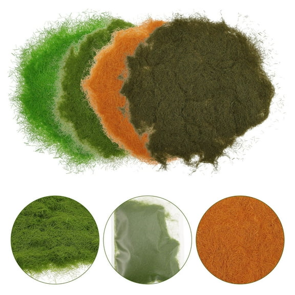 WASHWEPE Garden Decoration Moss Powder Nylon 5.1x3.9x1.6in DIY Enthusiasts Room Decoration