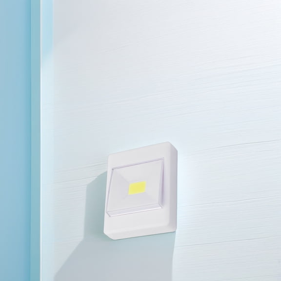 WASHWEPE 4pcs Emergency Lighting Wall LED Lights COB LED Wall Light White