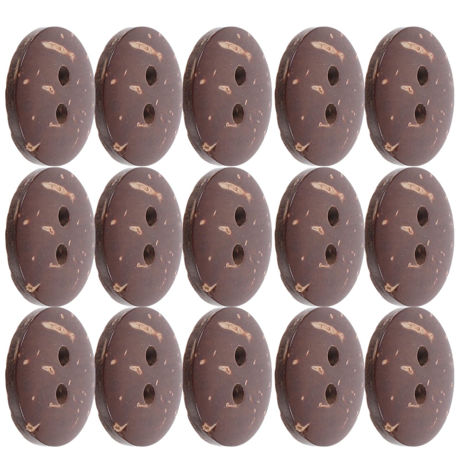 WASHWEPE 50Pcs Coconut Shell Buttons with Decorative Patterns for ...